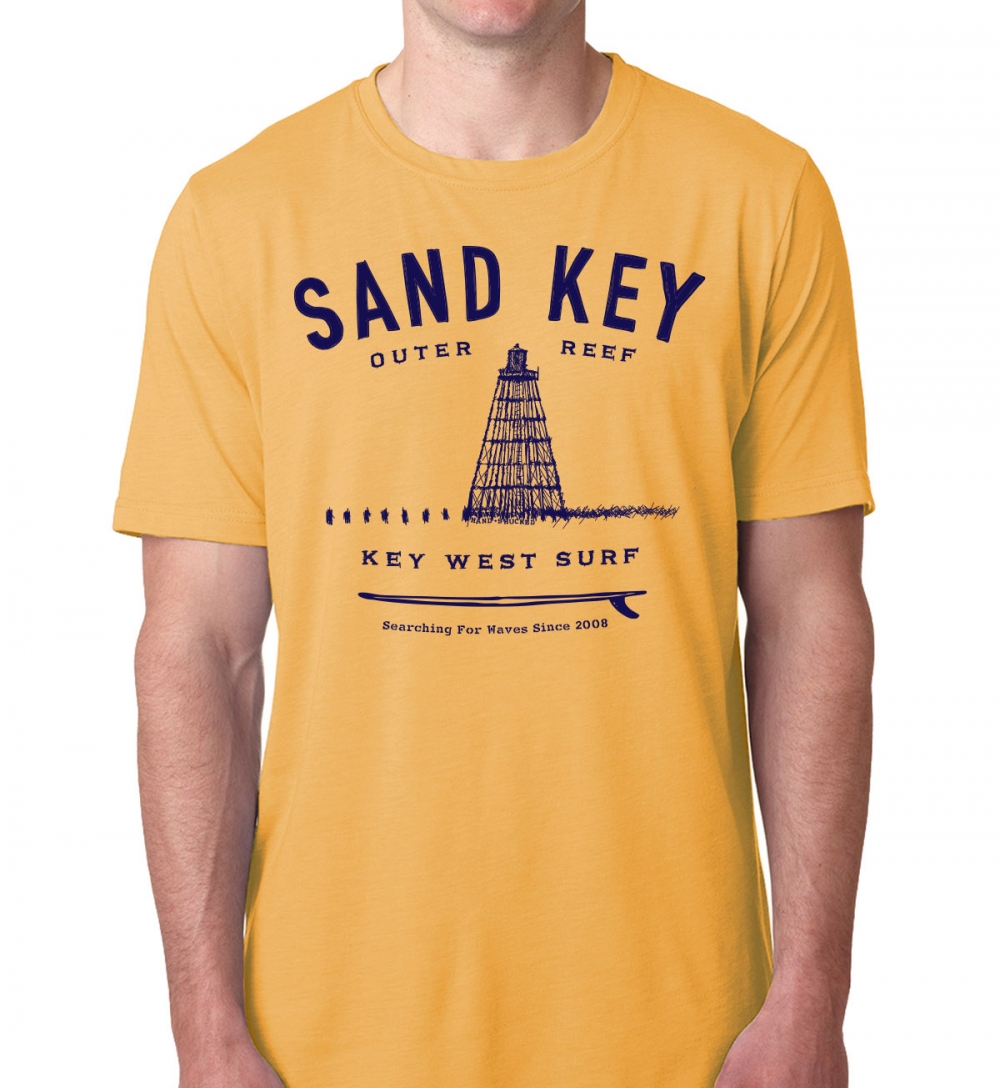Sand Key Tee (Gold